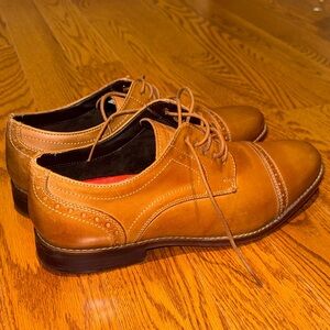 Rockport Men's Tan Leather Oxfords